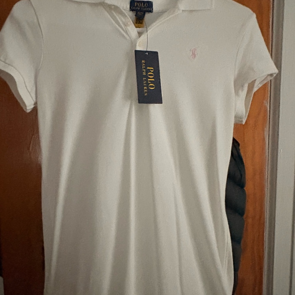 Polo Ralph Lauren Big Girls’ White Dress